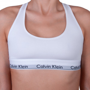 Dámská podprsenka Calvin Klein bílá (F3785E-100)