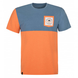Pánské tričko Melang-m - Kilpi oranžová - modrá