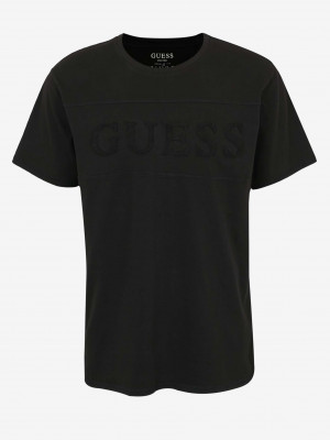 Černé pánské tričko Guess