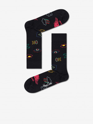 Ponožky Happy Socks Černá