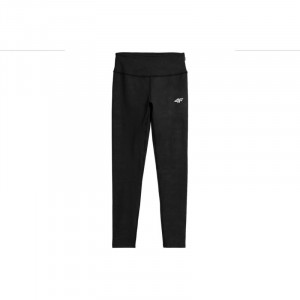 4F kalhoty W H4Z21-SPDF018 černá