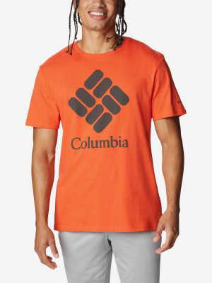 Trek™ Logo Short Sleeve Triko Columbia Oranžová