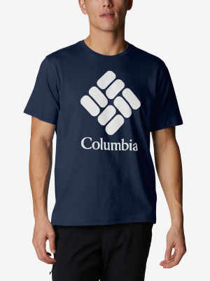 Trek™ Logo Short Sleeve Triko Columbia Modrá