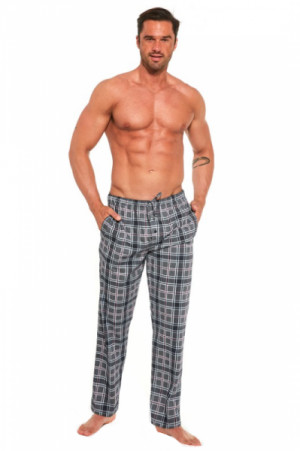 Cornette 691/34 666603 Pánské pyžamové kalhoty M grafitová (tmavě šedá)