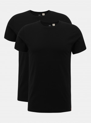 Sada dvou černých pánských basic triček Levi's®