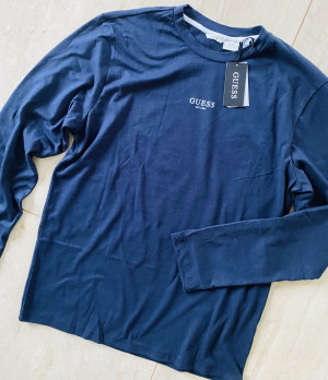 Pánské pyžamo U1BX00JR018 - G7V2 - Tmavě modrá - Guess modrá