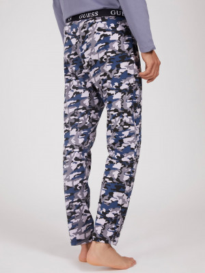Pánské pyžamo U1BX01JR018 - P75L - Modrá - Guess modrá