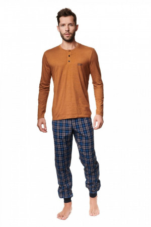 Pánské pyžamo 39239 Max - HENDERSON vícebarevné