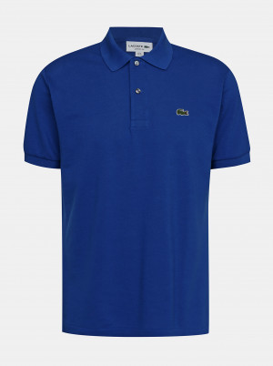 Modré pánské polo tričko Lacoste
