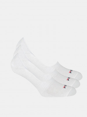 Ponožky 3 páry FILA Bílá