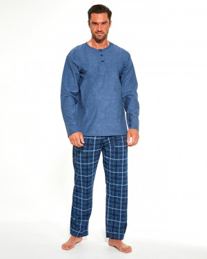 Pánské pyžamo 458/190 Patrick - Cornette tmavě modrá