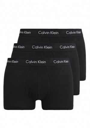 Pánské boxerky  Calvin Klein NB2665 3pack 2XL Černá