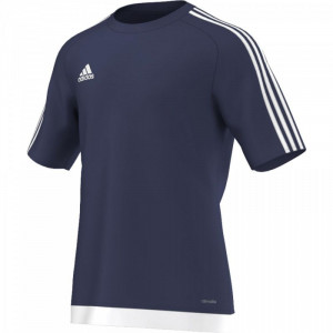 Pánské fotbalové tričko Estro 15 S16150 - Adidas tmavě modrá s bílou
