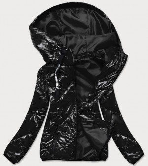 Černá dámská prošívaná bunda (BR9776) černá