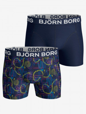 Boxerky 2 ks Björn Borg Modrá