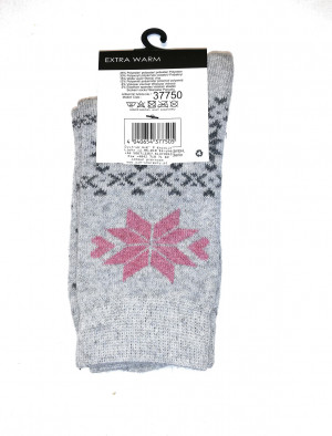 Dámské ponožky WiK Warm Quality 37750 szary jasny 39-42