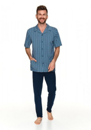 Taro Evgeni 2738 L22 Pánské pyžamo plus size 3XL jeans