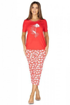 Regina 982 Dámské pyžamo XL červená
