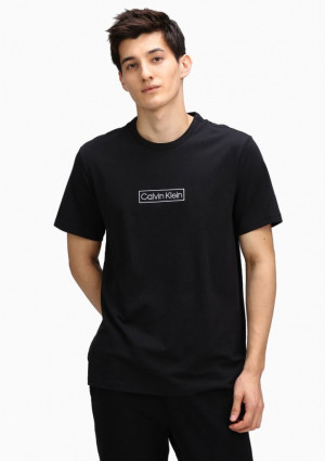 Pánské tričko Calvin Klein NM2268 L Černá