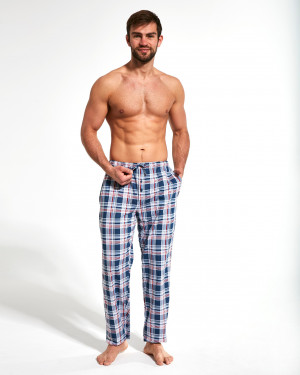 Pánské pyžamové kalhoty 691/25 654501 - Cornette XL modro-bílo-červená