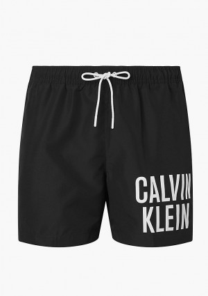 Pánské plavky Calvin Klein KM0KM00739 L Černá