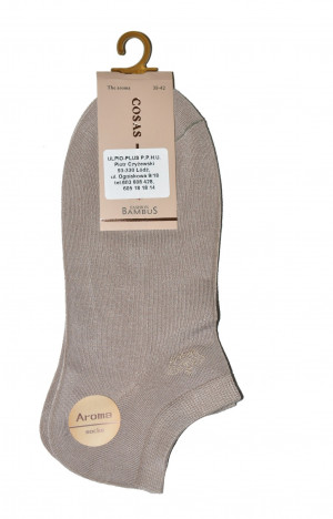 Dámské ponožky Ulpio Cosas LM-18 Koruna, bambus 35-42 bílá 35-38