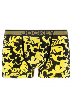 Pánské boxerky 1906221 - Jockey L černá a žlutá