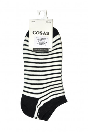 Dámské ponožky Cosas LM18-69 Vzor černá 39-42