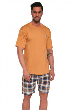 Pánské pyžamo 326/111 - CORNETTE oranžová