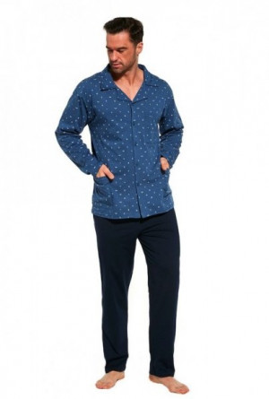 Cornette 114/54 667702 Pánské pyžamo S tmavě modrá