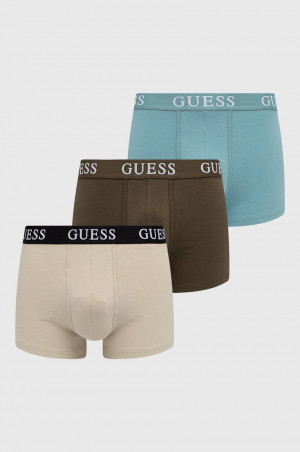 3PACK pánské boxerky Guess vícebarevné (U2RG00K6YW1 - F12Z)