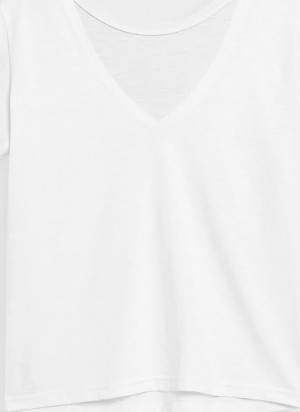 Dámské tričko 4F H4L22-TSD023 bílé Bílá