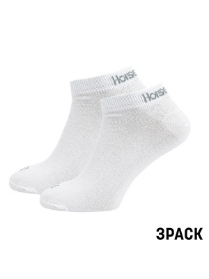 3PACK ponožky Horsefeathers rapid premium bílé (AA1078D) 44-47