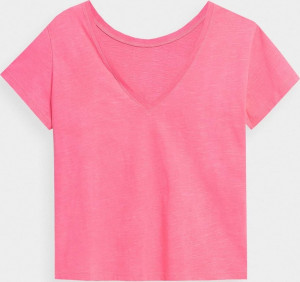 Dámské tričko 4F H4L22-TSD023 růžové Růžová