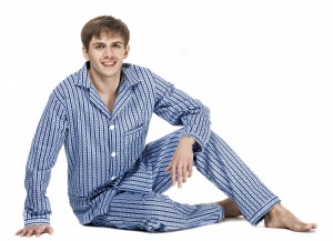 Nadrozměrné pánské pyžamo Kuba Flanela 4XL-5XL směs barev