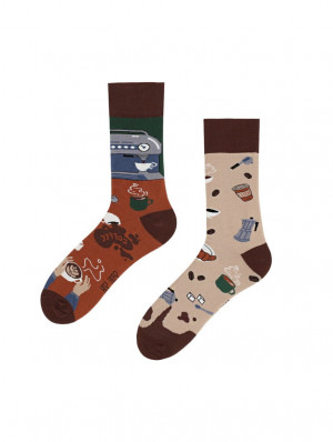 Ponožky Spox Sox Káva 36-46 vícebarevné 40-43