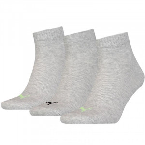 Unisex ponožky Puma Quarter Plain 3pak 906978 67 43-46