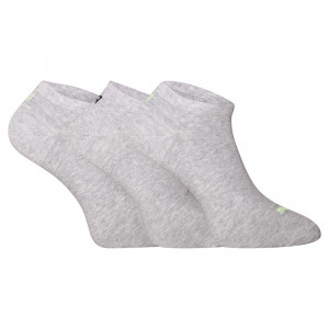3PACK ponožky Puma šedé (261080001 075) 39-42