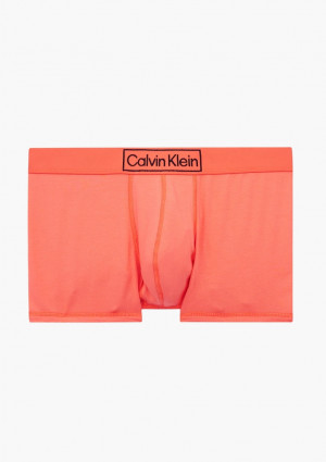 Pánské boxerky Calvin Klein NB3083 L Oranžová