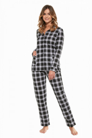 Cornette 482/321 Tiffany Dámské pyžamo S černá