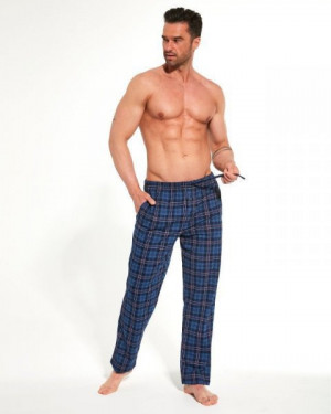 Cornette 691/39 673201 Pánské pyžamové kalhoty M tmavě modrá