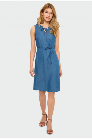 Dámské šaty K566 - Greenpoint 40 modrá