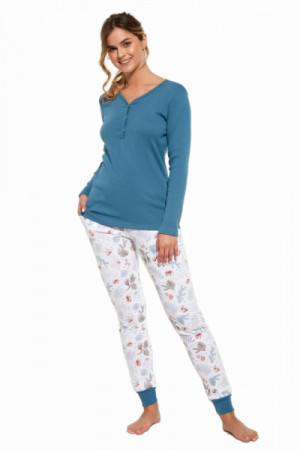 Cornette Lucy 723/300 Dámské pyžamo M modrá