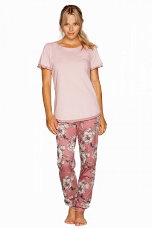 Cana 961 Dámské pyžamo S růžová