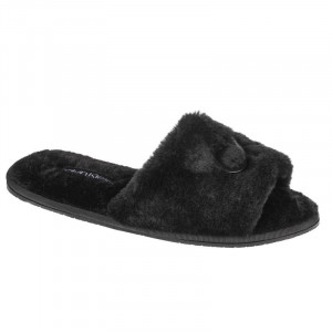Calvin Klein Slipper Sandal Fur W HW0HW00634-BAX dámské