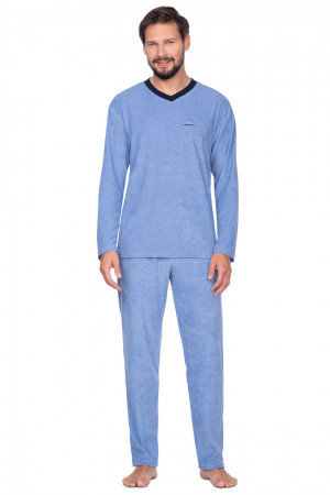 Pánské pyžamo 592 BIG J.Modrá