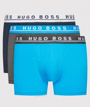 Pánské boxerky 3ks 50458488 977 mix barev Hugo Boss M Mix barev