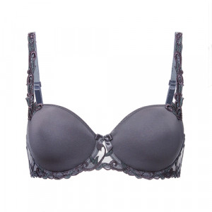 3D SPACER MOULDED PADDED BRA 131343 Pink grey(831) - Simone Perele