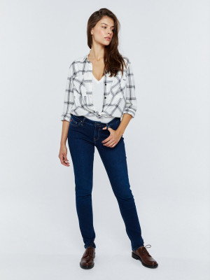 Dámské kalhoty Jeans-359 - Big Star 30/34 jeans-modrá
