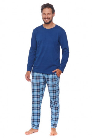 Pánské pyžamo Jones modré modrá